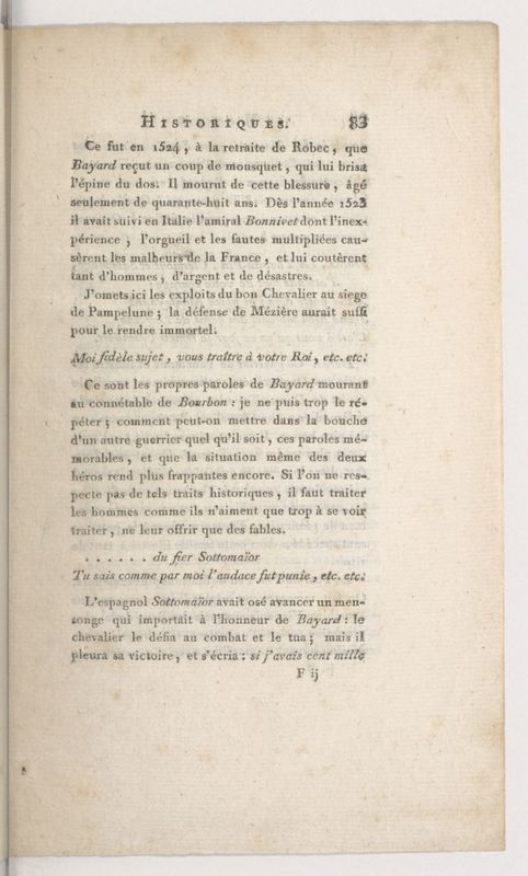 Bayard, ou Le Siège de Mézière, comédie héroïque en trois actes et en vers, mêlée d'intermèdes Bayard, ou Le Siège de Mézière, comédie héroïque en trois actes et en vers, mêlée d'intermèdes