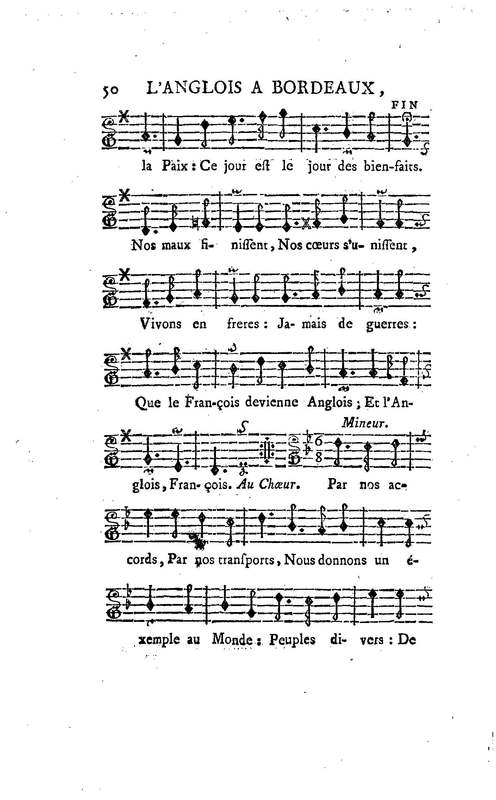 Anglais à Bordeaux (L'), comédie en un acte et en vers libres, par M. Favart… [Par les Comédiens françois ordinaires du Roi, 14 mars 1763]