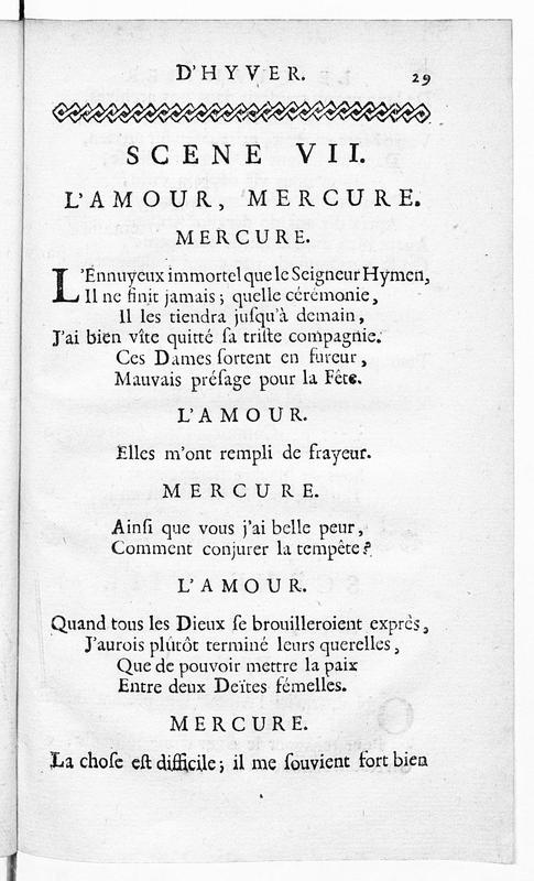 Quartier d'hyver (Le), comédie en un acte et en vers, représentée pour la première fois par les Comédiens françois ordinaires du Roi, le 4 décembre 1744 Quartier d'hyver (Le), comédie en un acte et en vers, représentée pour la première fois par les Comédiens françois ordinaires du Roi, le 4 décembre 1744