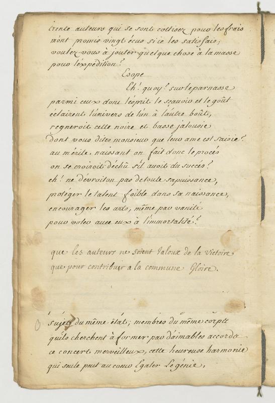 Ésope au Parnasse, comédie en vers et en un acte