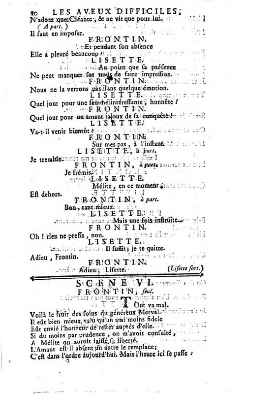 Aveux difficiles (Les), comédie en un acte et en vers Aveux difficiles (Les), comédie en un acte et en vers