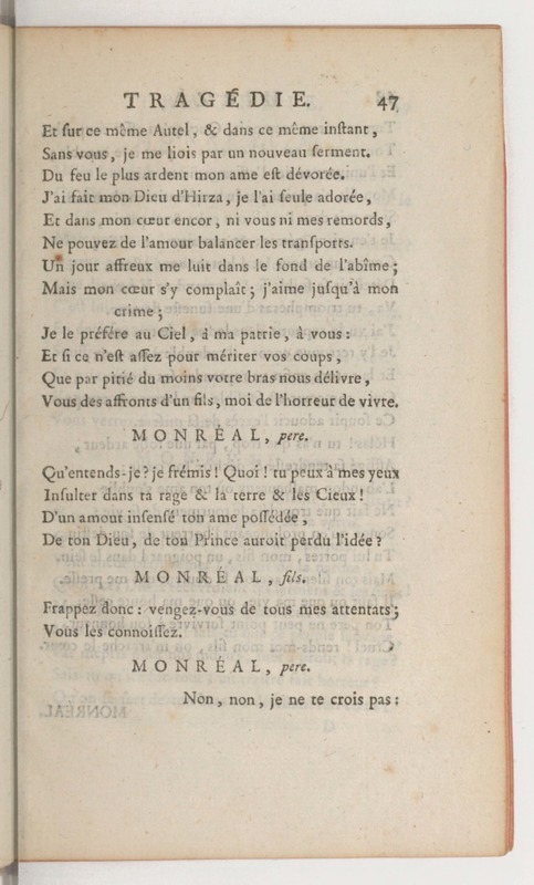 Hirza, tragédie, par M. de Sauvigny… (Comédiens ordinaires du Roi, 27 mai 1767) Hirza, tragédie, par M. de Sauvigny… (Comédiens ordinaires du Roi, 27 mai 1767)