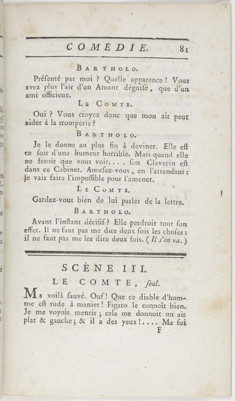 Barbier de Séville, ou la Précaution inutile (Le), comédie en quatre actes ; par M. de Beaumarchais ; représentée & tombée sur le théâtre de la Comédie Françoise aux Tuileries, le 23 de février 1775 Barbier de Séville, ou la Précaution inutile (Le), comédie en quatre actes ; par M. de Beaumarchais ; représentée & tombée sur le théâtre de la Comédie Françoise aux Tuileries, le 23 de février 1775