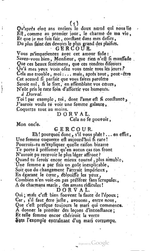 Vieux garçon (Le), comédie en cinq actes, en vers Vieux garçon (Le), comédie en cinq actes, en vers