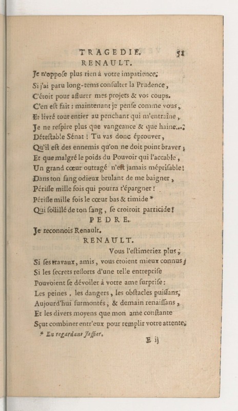 Venise sauvée, tragedie. Représentée par les Comédiens françois, le 5 décembre 1746… [Seconde édition]