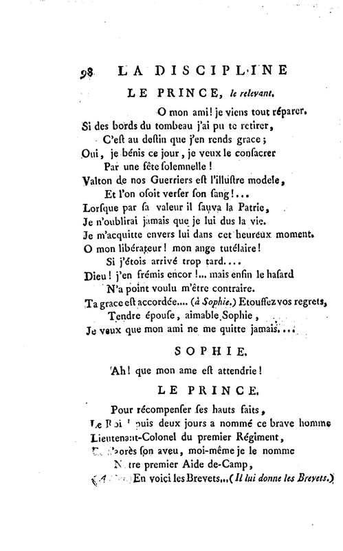 Discipline militaire du Nord (La), drame en quatre actes, en vers libres Discipline militaire du Nord (La), drame en quatre actes, en vers libres