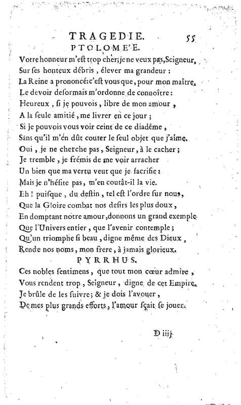 Téglis, tragédie représentée pour la première fois par les Comédiens ordinaires du Roi, le 19 septembre 1735 Téglis, tragédie représentée pour la première fois par les Comédiens ordinaires du Roi, le 19 septembre 1735