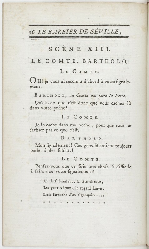 Barbier de Séville, ou La précaution inutile (Le), comédie en quatre actes