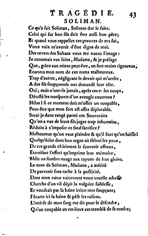 Mustapha et Zéangir, tragédie en cinq actes et en vers, représentée sur le théâtre de Fontainebleau, devant Leurs Majestés, le 1er novembre 1776 Mustapha et Zéangir, tragédie en cinq actes et en vers, représentée sur le théâtre de Fontainebleau, devant Leurs Majestés, le 1er novembre 1776