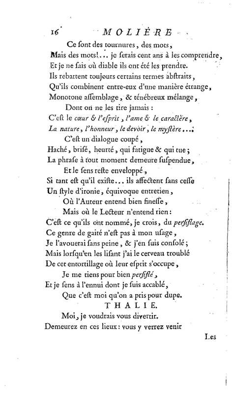 Molière à la nouvelle salle, ou les Audiences de Thalie, comédie en un acte et en vers libres Molière à la nouvelle salle, ou les Audiences de Thalie, comédie en un acte et en vers libres