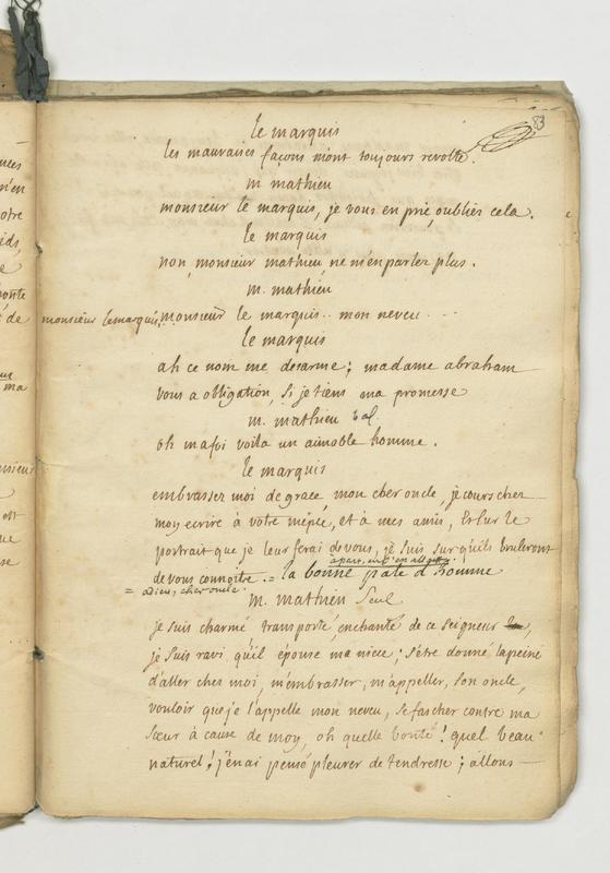 École des bourgeois (L’), comédie en trois actes et en prose avec un prologue