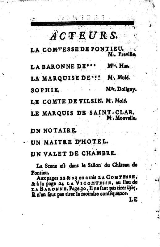 Persifleur (Le), comédie en trois actes et en vers… par M. de Sauvigny Persifleur (Le), comédie en trois actes et en vers… par M. de Sauvigny