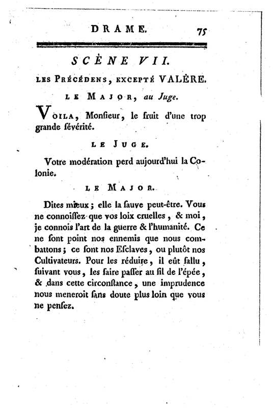Esclavage des noirs, ou l'Heureux Naufrage (L'), drame en trois actes, en prose
