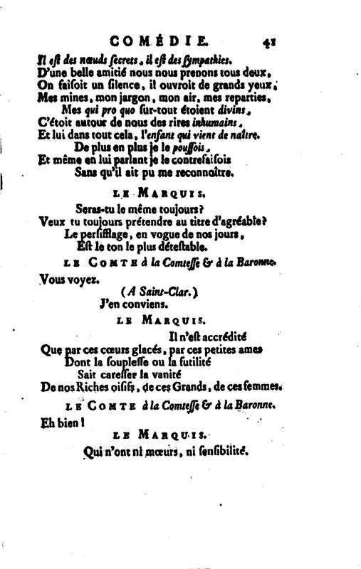 Persifleur (Le), comédie en trois actes et en vers… par M. de Sauvigny Persifleur (Le), comédie en trois actes et en vers… par M. de Sauvigny