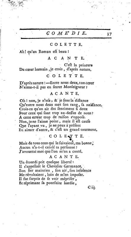 Droit du Seigneur (Le),comédie en vers par M. de Voltaire. Représentée pour la première fois, sous le titre de L'Écueil du sage, par les Comédiens françois ordinaires du Roi, le 18 janvier 1762,