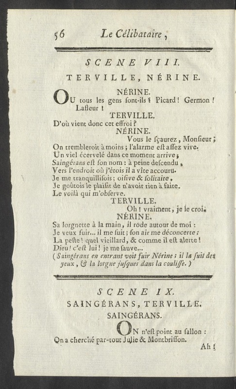 Célibataire (Le), comédie en cinq actes et en vers