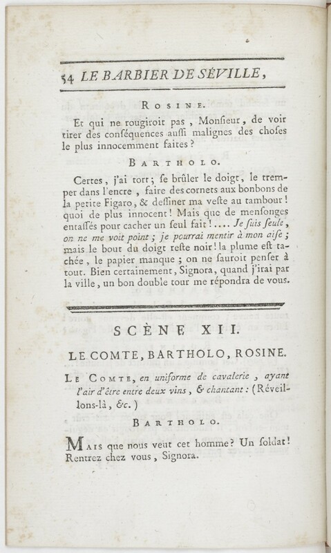 Barbier de Séville, ou La précaution inutile (Le), comédie en quatre actes