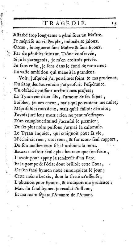 Astarbé, tragédie, par M. Colardeau. Représentée pour la première fois par les Comédiens françois ordinaires du Roi, le 27 février 1758 Astarbé, tragédie, par M. Colardeau. Représentée pour la première fois par les Comédiens françois ordinaires du Roi, le 27 février 1758