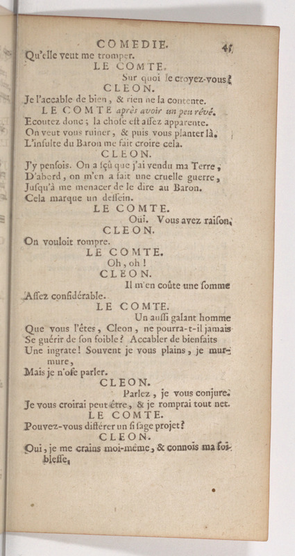Dissipateur, ou l'Honneste Friponne (Le), comédie Dissipateur, ou l'Honneste Friponne (Le), comédie