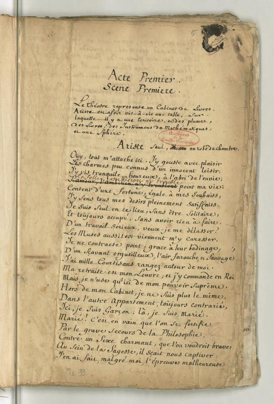 Philosophe marié (Le), comédie en cinq actes et en vers Philosophe marié (Le), comédie en cinq actes et en vers
