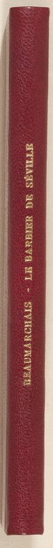 Barbier de Séville, ou la Précaution inutile (Le), comédie en quatre actes, par M. de Beaumarchais, représentée sur le théâtre de la Comédie Française le 23 février 1775 (avec une Lettre modérée sur la chute et la critique du Barbier de Séville) Barbier de Séville, ou la Précaution inutile (Le), comédie en quatre actes, par M. de Beaumarchais, représentée sur le théâtre de la Comédie Française le 23 février 1775 (avec une Lettre modérée sur la chute et la critique du Barbier de Séville)