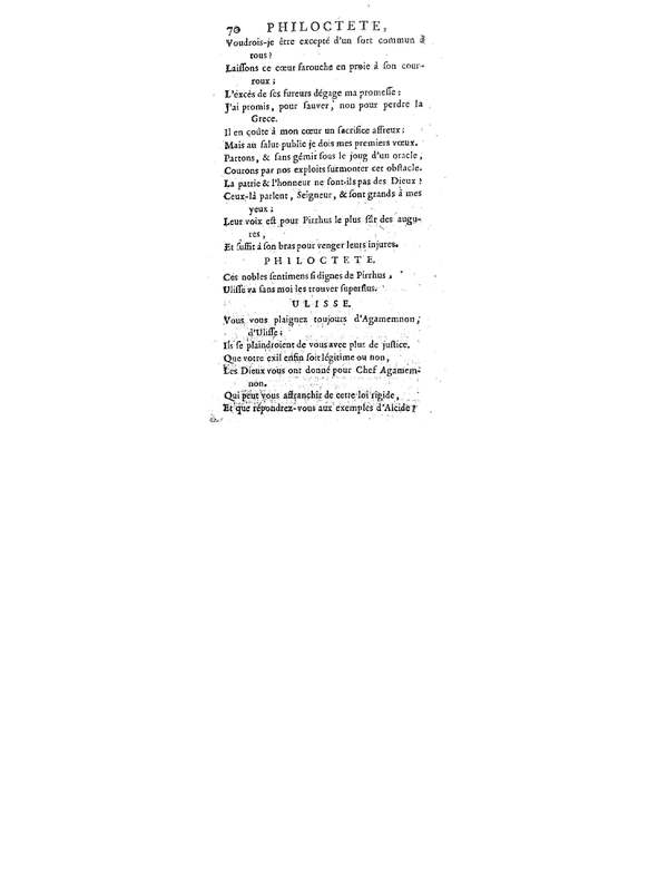 Philoctete, tragedie, par M. de Chateaubrun, de l'Académie françoise