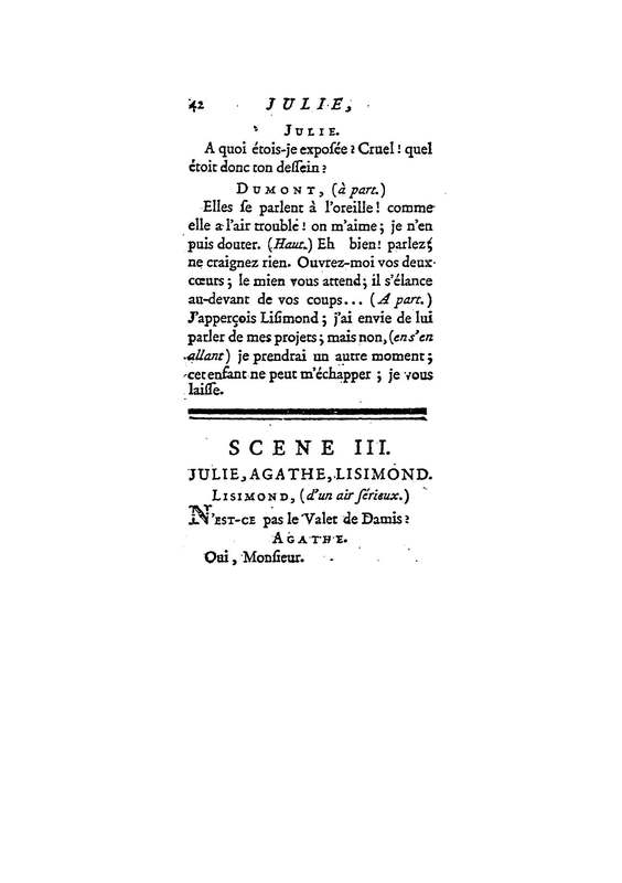 Julie, ou le Bon Père, comédie en trois actes et en prose / par M. D* N**, … Julie, ou le Bon Père, comédie en trois actes et en prose / par M. D* N**, …