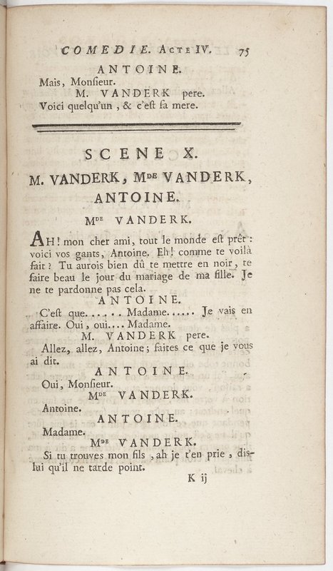 Philosophe sans le savoir (Le), comédie en prose et en cinq actes… par M. Sedaine. [Paris, les Comédiens français, 2 novembre 1765]
