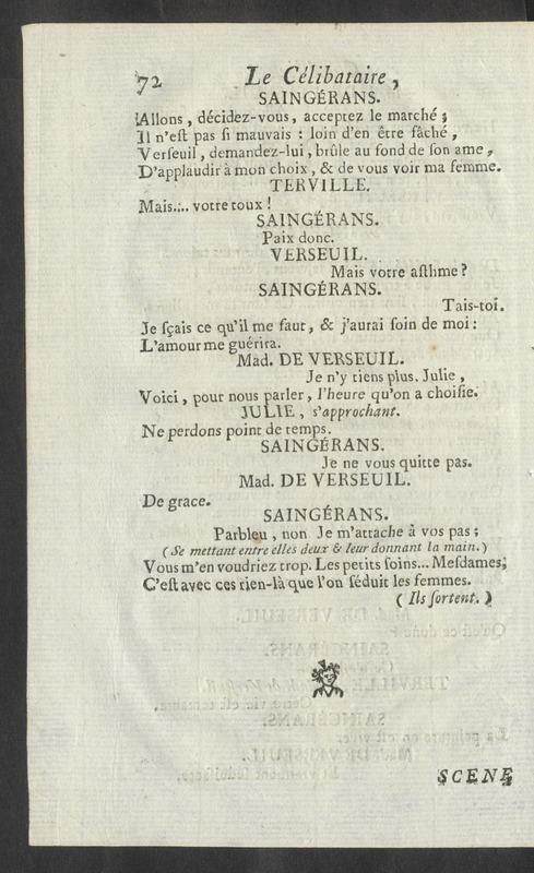 Célibataire (Le), comédie en cinq actes et en vers Célibataire (Le), comédie en cinq actes et en vers