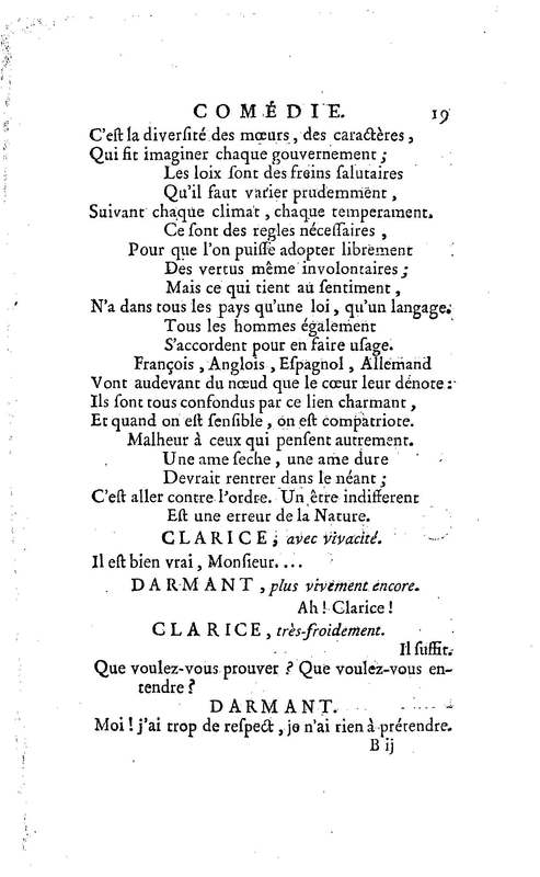 Anglais à Bordeaux (L'), comédie en un acte et en vers libres, par M. Favart… [Par les Comédiens françois ordinaires du Roi, 14 mars 1763]