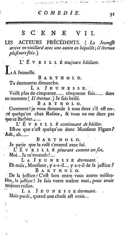 Barbier de Séville, ou la Précaution inutile (Le ), comédie en quatre actes, par M. de Beaumarchais, représentée sur le théâtre de la Comédie Française le 23 février 1775 (avec une Lettre modérée sur la chute et la critique du Barbier de Séville) Barbier de Séville, ou la Précaution inutile (Le ), comédie en quatre actes, par M. de Beaumarchais, représentée sur le théâtre de la Comédie Française le 23 février 1775 (avec une Lettre modérée sur la chute et la critique du Barbier de Séville)
