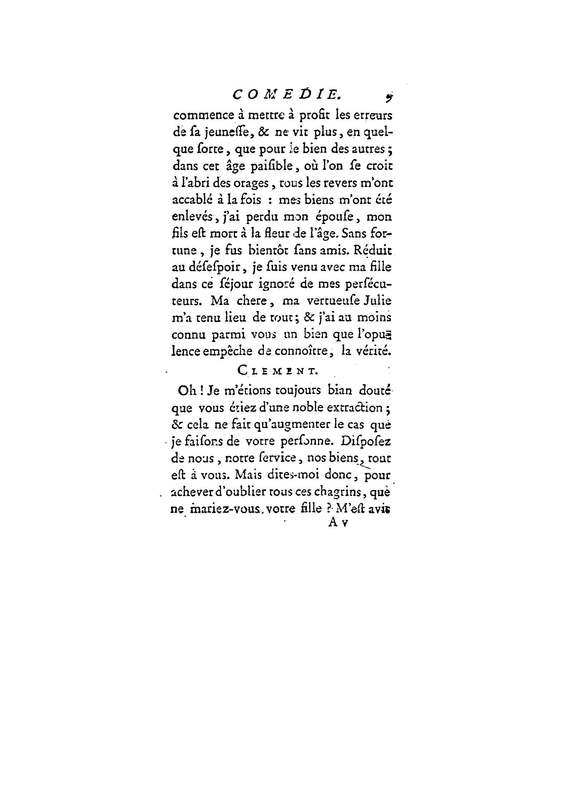 Julie, ou le Bon Père, comédie en trois actes et en prose / par M. D* N**, … Julie, ou le Bon Père, comédie en trois actes et en prose / par M. D* N**, …