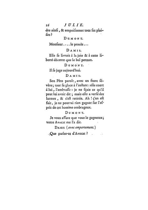 Julie, ou le Bon Père, comédie en trois actes et en prose / par M. D* N**, … Julie, ou le Bon Père, comédie en trois actes et en prose / par M. D* N**, …
