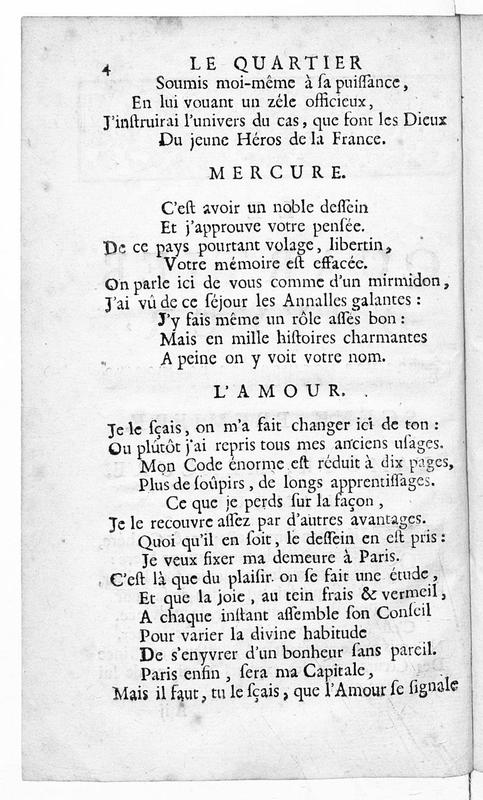 Quartier d'hyver (Le), comédie en un acte et en vers, représentée pour la première fois par les Comédiens françois ordinaires du Roi, le 4 décembre 1744 Quartier d'hyver (Le), comédie en un acte et en vers, représentée pour la première fois par les Comédiens françois ordinaires du Roi, le 4 décembre 1744