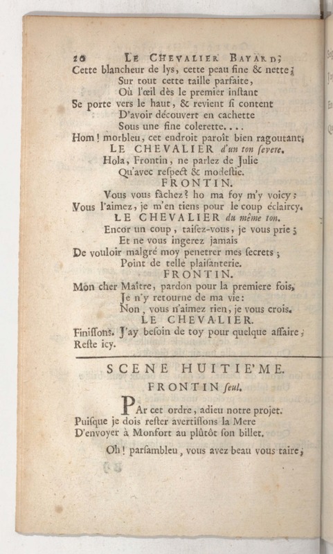 Chevalier Bayard (Le), comédie héroïque Chevalier Bayard (Le), comédie héroïque