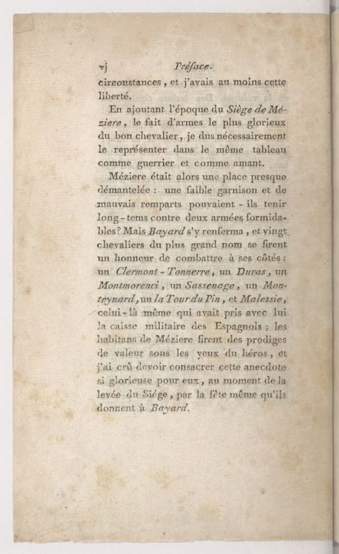 Bayard, ou Le Siège de Mézière, comédie héroïque en trois actes et en vers, mêlée d'intermèdes Bayard, ou Le Siège de Mézière, comédie héroïque en trois actes et en vers, mêlée d'intermèdes