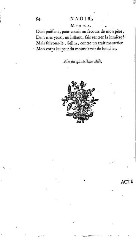 Nadir, ou Thamas-Kouli-Kan : tragédie, par M. D. B. Représentée pour la première fois, sur le Théâtre de la Nation, le 31 août 1780 Nadir, ou Thamas-Kouli-Kan : tragédie, par M. D. B. Représentée pour la première fois, sur le Théâtre de la Nation, le 31 août 1780