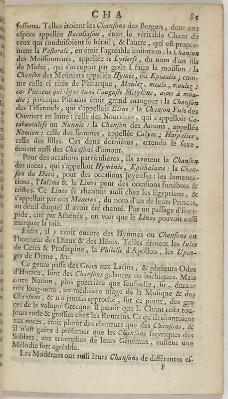 Dictionnaire de musique par Jean-Jacques Rousseau Dictionnaire de musique par Jean-Jacques Rousseau