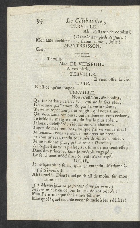 Célibataire (Le), comédie en cinq actes et en vers Célibataire (Le), comédie en cinq actes et en vers