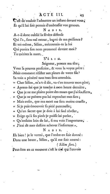 Nadir, ou Thamas-Kouli-Kan : tragédie, par M. D. B. Représentée pour la première fois, sur le Théâtre de la Nation, le 31 août 1780 Nadir, ou Thamas-Kouli-Kan : tragédie, par M. D. B. Représentée pour la première fois, sur le Théâtre de la Nation, le 31 août 1780