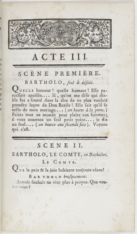 Barbier de Séville, ou la Précaution inutile (Le), comédie en quatre actes ; par M. de Beaumarchais ; représentée & tombée sur le théâtre de la Comédie Françoise aux Tuileries, le 23 de février 1775 Barbier de Séville, ou la Précaution inutile (Le), comédie en quatre actes ; par M. de Beaumarchais ; représentée & tombée sur le théâtre de la Comédie Françoise aux Tuileries, le 23 de février 1775