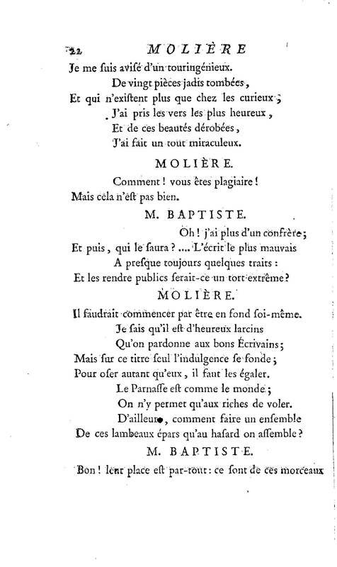 Molière à la nouvelle salle, ou les Audiences de Thalie, comédie en un acte et en vers libres Molière à la nouvelle salle, ou les Audiences de Thalie, comédie en un acte et en vers libres