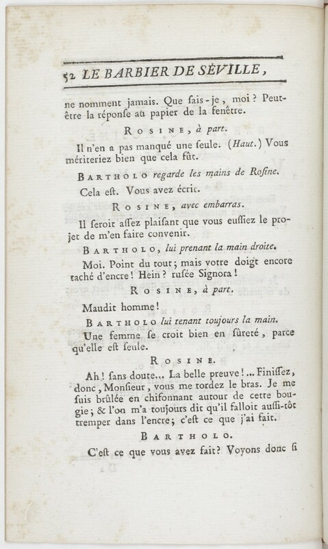 Barbier de Séville, ou La précaution inutile (Le), comédie en quatre actes