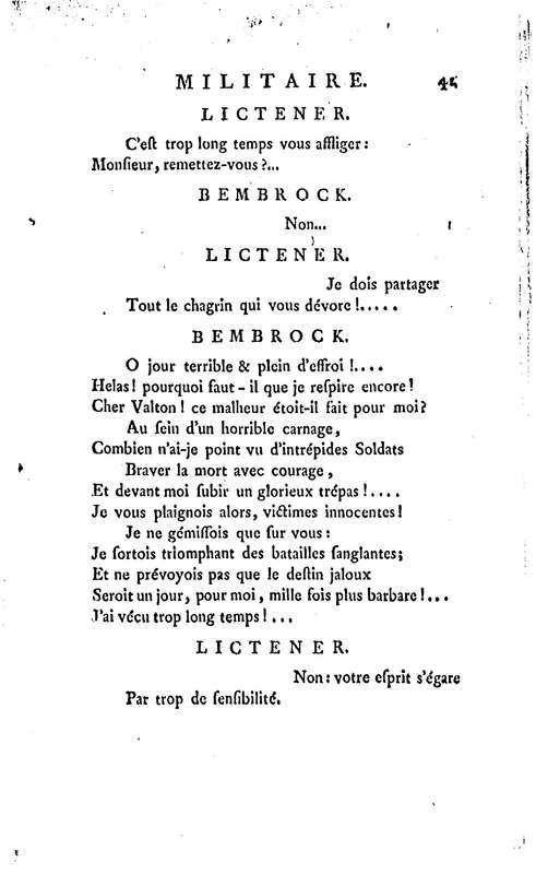 Discipline militaire du Nord (La), drame en quatre actes, en vers libres Discipline militaire du Nord (La), drame en quatre actes, en vers libres