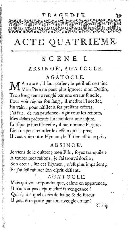 Lysimachus, tragédie par M. de Caux de Montlebert, représentée pour la première fois le 13 décembre 1737 Lysimachus, tragédie par M. de Caux de Montlebert, représentée pour la première fois le 13 décembre 1737