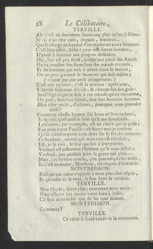 Célibataire (Le), comédie en cinq actes et en vers Célibataire (Le), comédie en cinq actes et en vers