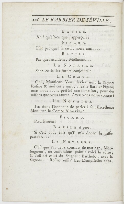 Barbier de Séville, ou La précaution inutile (Le), comédie en quatre actes