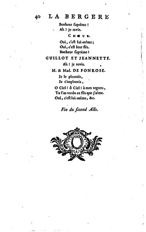 Bergère des Alpes (La), pastorale en trois actes et en vers, mêlée de chants, par M. Marmontel de l'Académie françoise