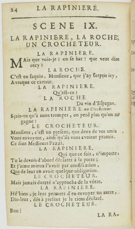 Rapinière, ou l'Intéressé (La), comédie, par M. de Barquebois. Avec les vers retranchés Rapinière, ou l'Intéressé (La), comédie, par M. de Barquebois. Avec les vers retranchés