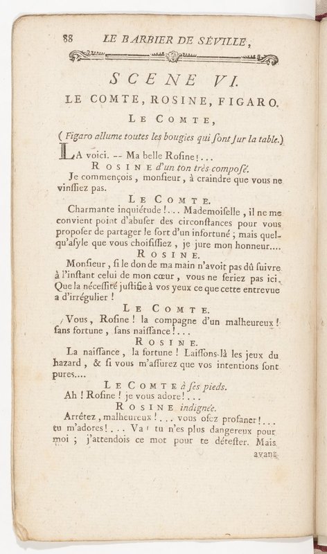 Barbier de Séville, ou la Précaution inutile (Le), comédie en quatre actes, par M. de Beaumarchais, représentée sur le théâtre de la Comédie Française le 23 février 1775 (avec une Lettre modérée sur la chute et la critique du Barbier de Séville) Barbier de Séville, ou la Précaution inutile (Le), comédie en quatre actes, par M. de Beaumarchais, représentée sur le théâtre de la Comédie Française le 23 février 1775 (avec une Lettre modérée sur la chute et la critique du Barbier de Séville)